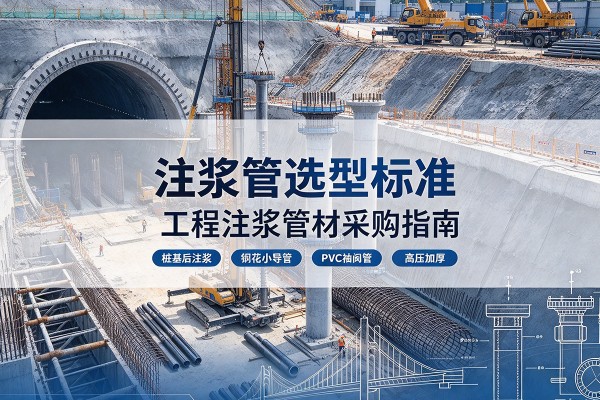 林甸注浆管选型标准