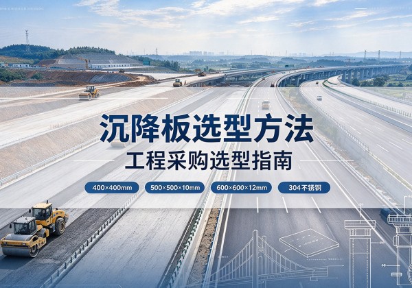 林甸沉降板选择方法