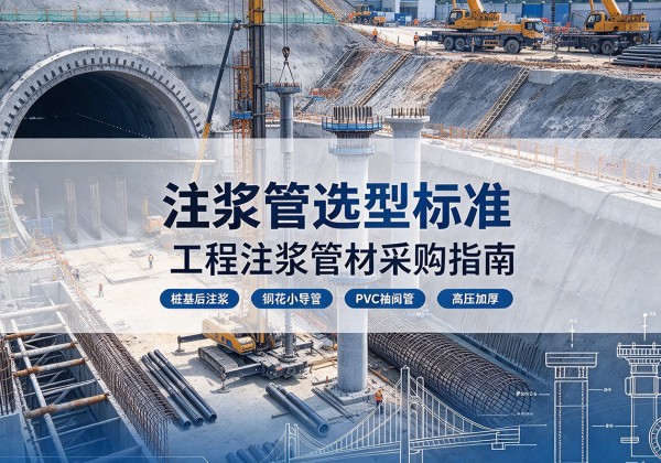 林甸注浆管选型标准
